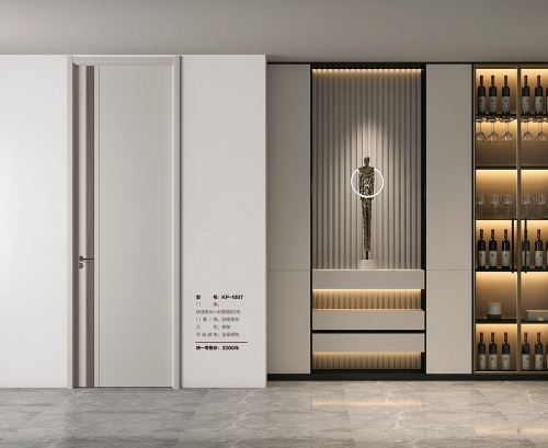 净味无漆木门KP-1007